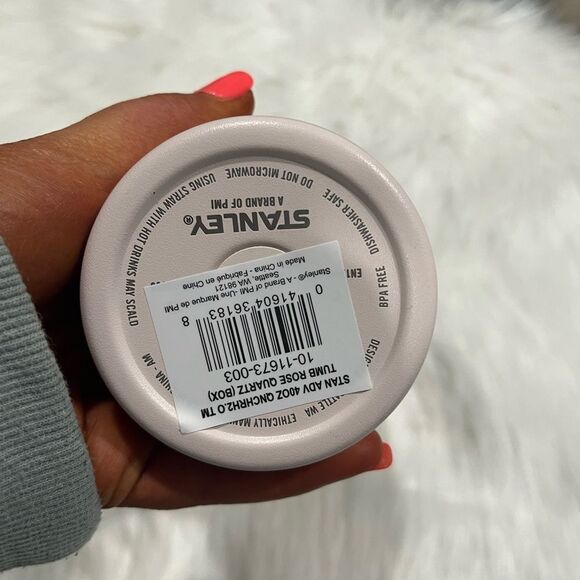 NWT Stanley Flowstate Adventure Quencher H2.0 Travel Tumbler 40 Oz Rose Quartz - Picture 5 of 7